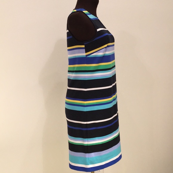 Maggy London striped sleeveless dress size 4 - Picture 3 of 9